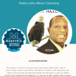El GRUPO EDITORIAL PLANETA, la más grande editorial del habla hispana, le otorga la Categoría de: MAESTRÍA a la obra BIOGRAFÌA DE UN ÁGUILA, del Autor Pedro Julio Abreu Columna.